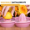 Westmark 3091227P Lemon Citrus Juicer with Container, Diameter: 18.7 cm,