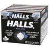 HALLS No Sugar Added Extra Strong, Cough Drops, Throat Lozenges,