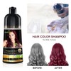 Combo Pack-2pcs Herbishh for Gray Hair Color Shampoo + 1pc