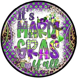 Mardi Gras Wreath Sign, Wreath Sign for Mardi Gras, Let the Good Times Roll, Crawfish Season, Fat Tuesday, Party, Louisiana, Tis the Season