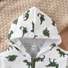 Voxikodex Size 3 4T Little Kids Clothes Dinosaur Print Hooded