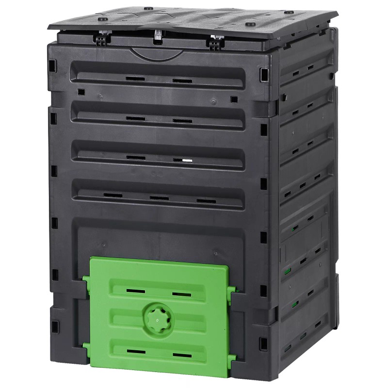 Segawe Compost Bin 120 Gallon Large Outdoor Composter PP Material