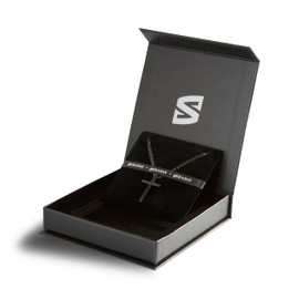 SERASAR Premium Men's Necklace [Trust] | Rustproof Stainless Steel | Sturdy Chain | Secure Clasp | Three Colours | Includes Jewellery Box, Stainless Steel, No Gemstone