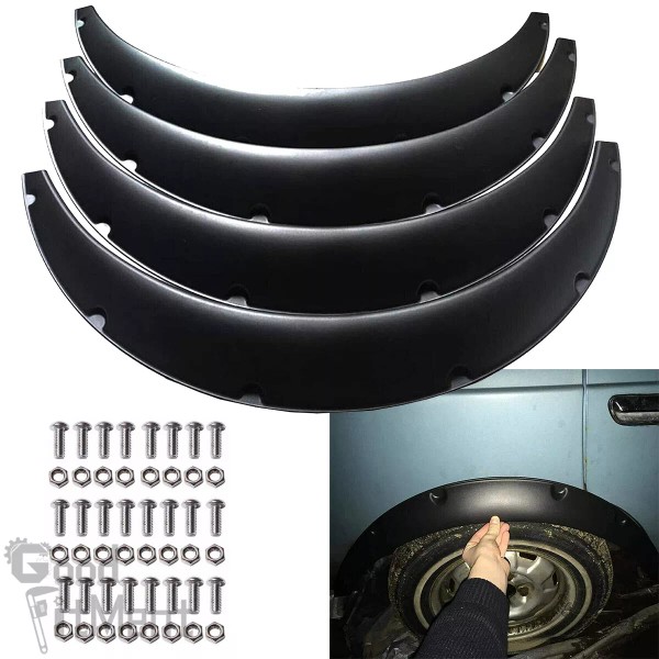 KEEPDSGN 4x 3.5" Fender Flares Extra Wide Wheel Arches For
