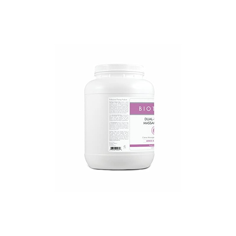 Crema para masajes Biotone con doble propósito