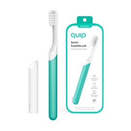 Quip Electric Toothbrush with Replaceable Brush Head-Marine Blue New Sealed Pkg