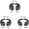 3 Pairs Silicone Hooks Eartip Eartips Earbuds Eargels Compatible with