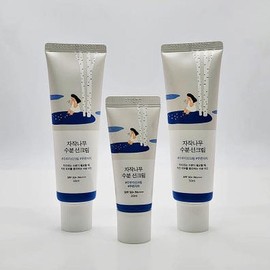 Round Lab Birch Moisture Sun Cream 50ml+50ml Double Set + 20ml Portable Sun Cream Set x2 (AD) / 라운드랩 자작나무 수분 선크림 50ml+50ml 더블기획+20ml 휴대용 선크림 set x2SET (AD)