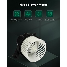 SCITOO HVAC Heater Blower Motor w/Fan Cage Fit For Smart For Fortwo 2008-2015 Replace 4518300108