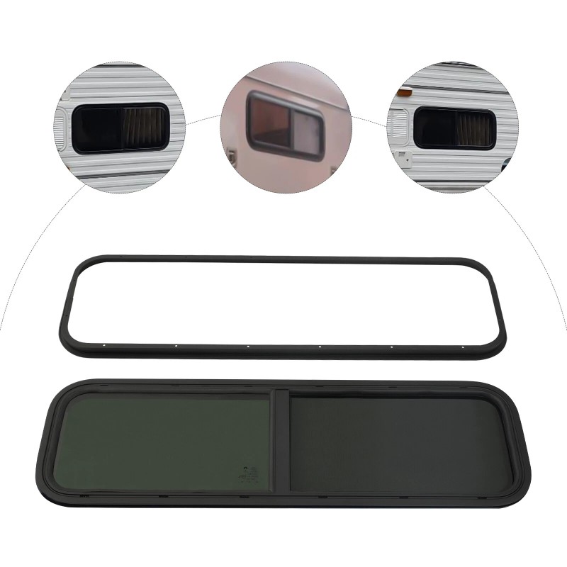 42“ W X 12“ H Horizontal Sliding RV Window Replacement