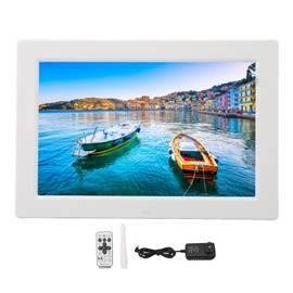 Digital Picture Frame 9.8 Inch 1080P HD Multifunctional Mini Smart Electronic Photo Frame with Remote Control for Home