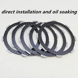 BIGLKNM Clutch Kit Friction Plates & Gasket Compatible for Honda Recon 250 TRX250 TRX250TE TRX250TM TRX250X Sportrax 250 TRX250EX 1997-2021