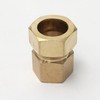 LTWFITTING Brass 7/8-Inch OD x 3/4-Inch Female NPT Compression Connector