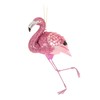 Abbott Collection Pink Flamingo Ornament, Glass (6" H)