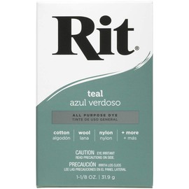 Rit Dye Powder Teal 3-4 (6-Pack)6