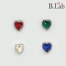 View Lab Heart nail parts, stones, cubic zirconia, crystals, nail materials, DIY nails, nail decoration, nail art parts / 하트 네일파츠 스톤 큐빅 크리스탈 네일재료 셀프네일 네일꾸미기 네일아트파츠