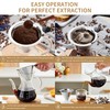 MESNEY Stainless Steel Coffee Filter, Reusable Pour-Over Coffee Dripper with
