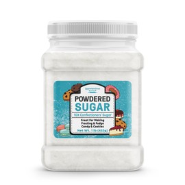 Unpretentious Powdered Sugar Confectioners Sugar, For Baking, Candy Making, Desserts (16 Ounce)