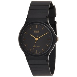 Casio Men's Core MQ24-1EL Black Rubber Quartz Fashion Watch