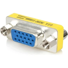 CABLEPELADO VGA Female to Female SVGA Coupler HDB15 Gender Changer Adapter VGA Female to Female Plug 15 Pin VGA Female 15 Pin Female to Female