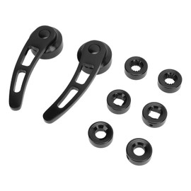 Car Vintage Exterior Door Handles, Billet Aluminum 4 1/4 Inch Vintage Door Handle Kit Replacement for Mustang, Olds, Nova, Falcon, Torino