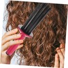 FOMIYES Bristle Curly Hair Comb Curling Roll Comb Hair Curler