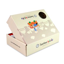 TeeHee Little Boys and Toddlers Casual Sports Novelty Cotton Crew Socks 18 Pair Pack Gift Box (6-8 Years, Vintage)