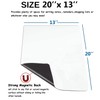 Magnetic Whiteboard Board for Fridge - with Dirt-Resistant Technology -