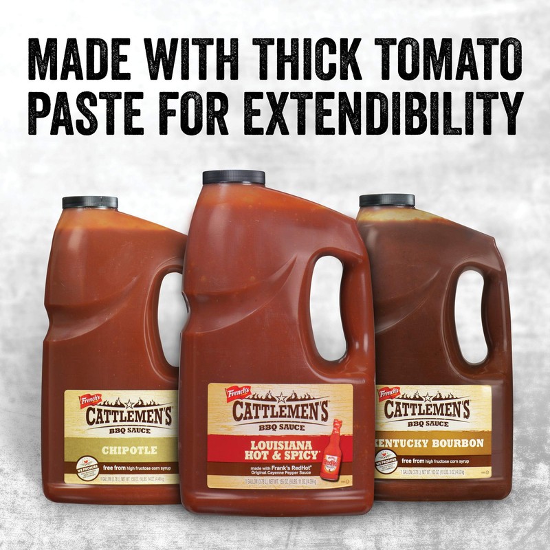 Cattlemen's Kentucky Bourbon BBQ Sauce, 1 gal