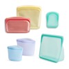 Stasher Reusable Silicone Storage Bag, Food Storage Container, Microwave and