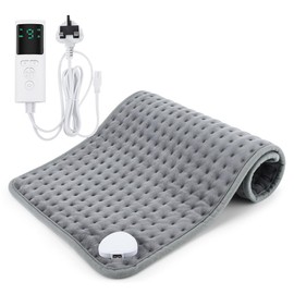 Heating Pad–9 Heat Levels up to 165°F & 4 Auto-Off Timers | PTC Smart Control, Enhanced Safety, 3-Second Ultra-Fast Heating | Machine-Washable for Back Pain, Period Cramps & Muscle Tension (12"x24"
