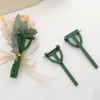 LJJCSFF 100PCS Corsage Safety Pins Buttonhole Boutonniere Clips Boutonniere Pins