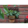 Esschert BPH14 Flower Pot Holder Classic 1-Pot Cast-Iron - Brown,