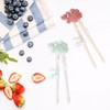2 Pairs of Training Chopsticks, Plastic Chopsticks for Children, 17.6