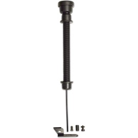 GH Gate Products EZHT001 Gate Latch Pull Gate Opener Black Adjustable from 2" to 5.5" Posts