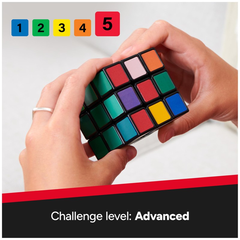 Rubik’s Cube, Impossible Cube, Advanced Color-Matching Puzzle, The Original Problem-Solving