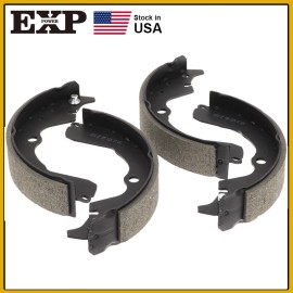 EXPPOWER FWD Rear Ceramic Brake Shoes for 2003 2004 2005-2008 Toyota Matrix Pontiac Vibe