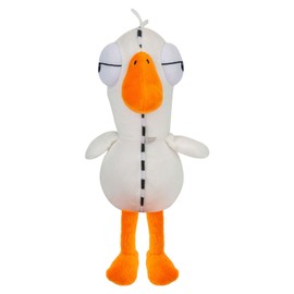 VFM e-Store - Zipper Goose Goose Duck Soft Toy Cute Plushie Huggable Cuddly Stuffed Toy Plush Toy Cute Stuffed Plushie, Gifts for Birthday, Valentine's Day Christmas - 23cm White