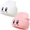 LANLYLGQ 2 x Beanie Kirby Hat Winter Hat Unisex Men
