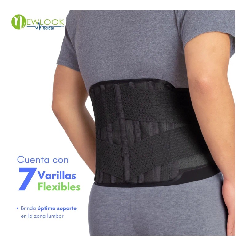 Faja Soporte Sacro Lumbar-alta Compresión Ajustable Newlook