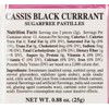 12 Pack Läkerol Cassis Black Current Sugar Free Pastilles 0.8-ounce