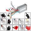 Silscvtt Brushless Motor Speed Controller 36-48V 350W Scooter Controller DC