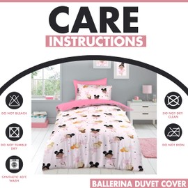 Lions Kids Bedding Set, Soft 100% Microfibre Polyester, Single Bed Size Duvet Covers with Matching Pillow Case, Quilt Cover for Boys Girls, 137x200cm