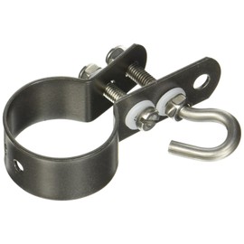 GAH-Alberts 655563 Clamp for Mesh Tension Rods Galvanised Anthracite Metallic Clamp Diameter 38 mm