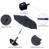 MRTLLOA 42/49 Inch Compact Windproof Travel Umbrella for Rain, Lightweight,