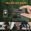 VTIGER C1 Rechargeable EDC Flashlight Clip-on Light, 1300 Lumens Powerful