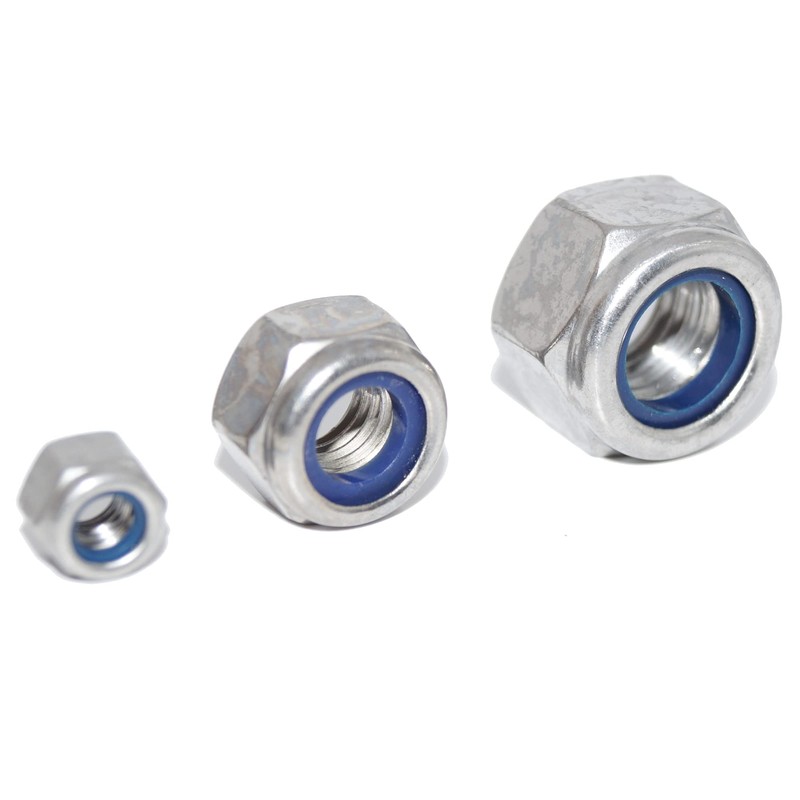 Gleitmo Locking Nuts M12 High Shape DIN 982 A2 Stainless