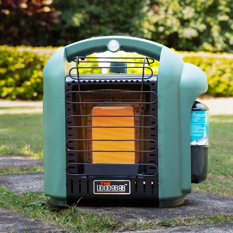 THE BOSS 6,000 BTU Propane Heater Indoor Outdoor Portable Heater