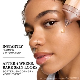 Lancôme Idôle 3 Serum Supertint Skin Tint - Dewy, Even tone with Niacinamide and Hyaluronic Acid for 24HR - Sheer to Buildable Coverage - Shade 58C