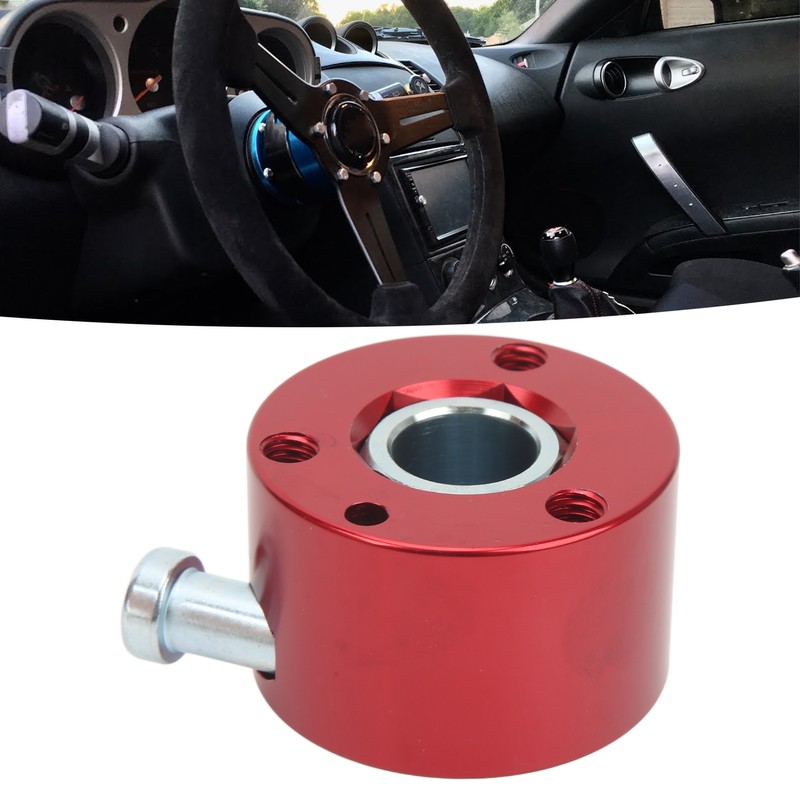 3/4in Shaft Steering Wheel Quick Release Disconnect Hub with Push